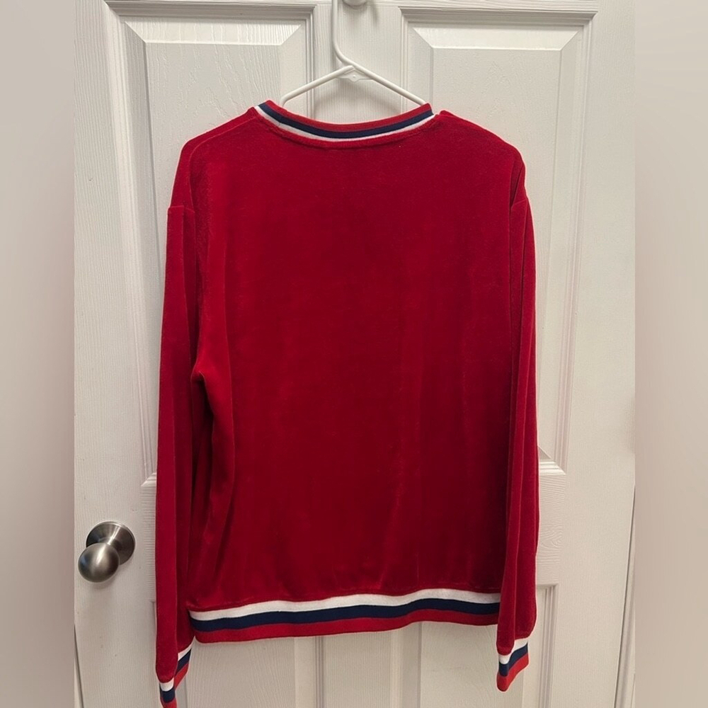 Forever21 X Wilson collab Large Red Tennis Sweater - Picture 2 of 10